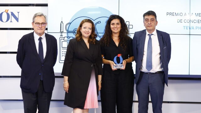 Francisco Marhuenda, Fátima Matute, Clara Compairé y Sergio Alonso