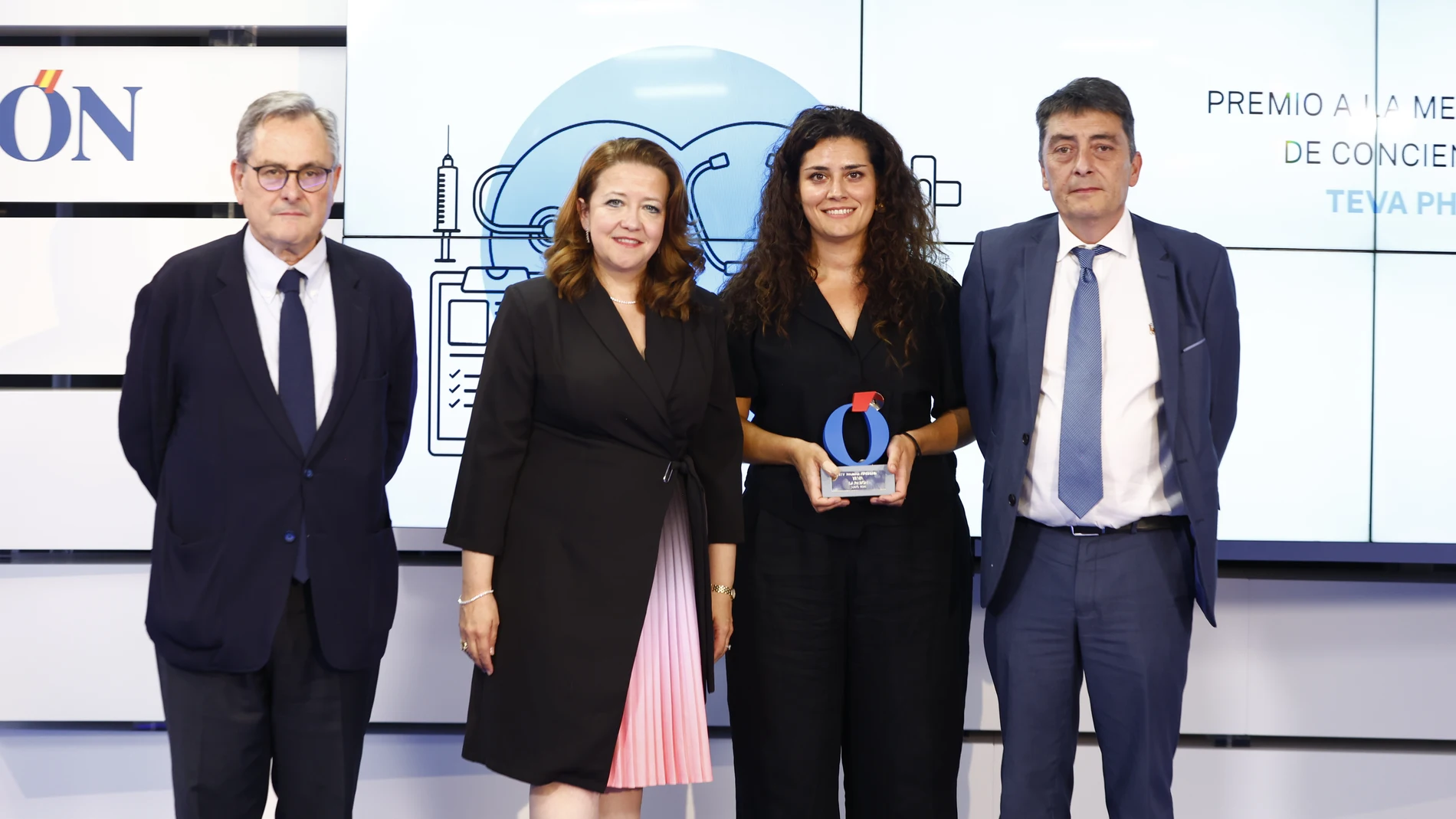 Francisco Marhuenda, Fátima Matute, Clara Compairé y Sergio Alonso