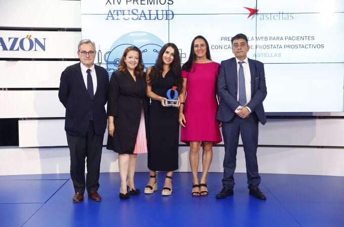 Francisco Marhuenda, Fátima Matute, Elba De Miguel, Elena de la Puente y Sergio Alonso