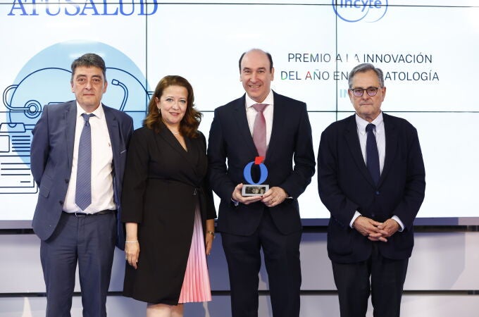 Sergio Alonso, Fátima Matute, Juan Díaz Redondo y Francisco Marhuenda