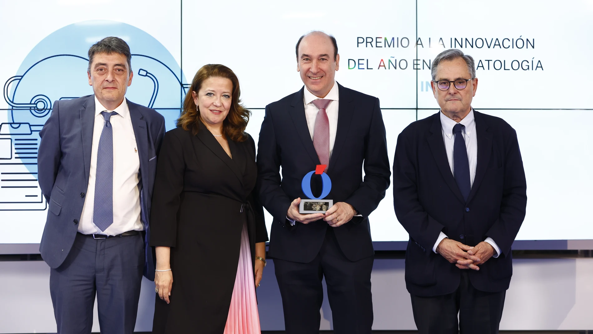 Sergio Alonso, Fátima Matute, Juan Díaz Redondo y Francisco Marhuenda
