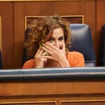 María Jesús Montero en el Congreso de los Diputados. David Jar
