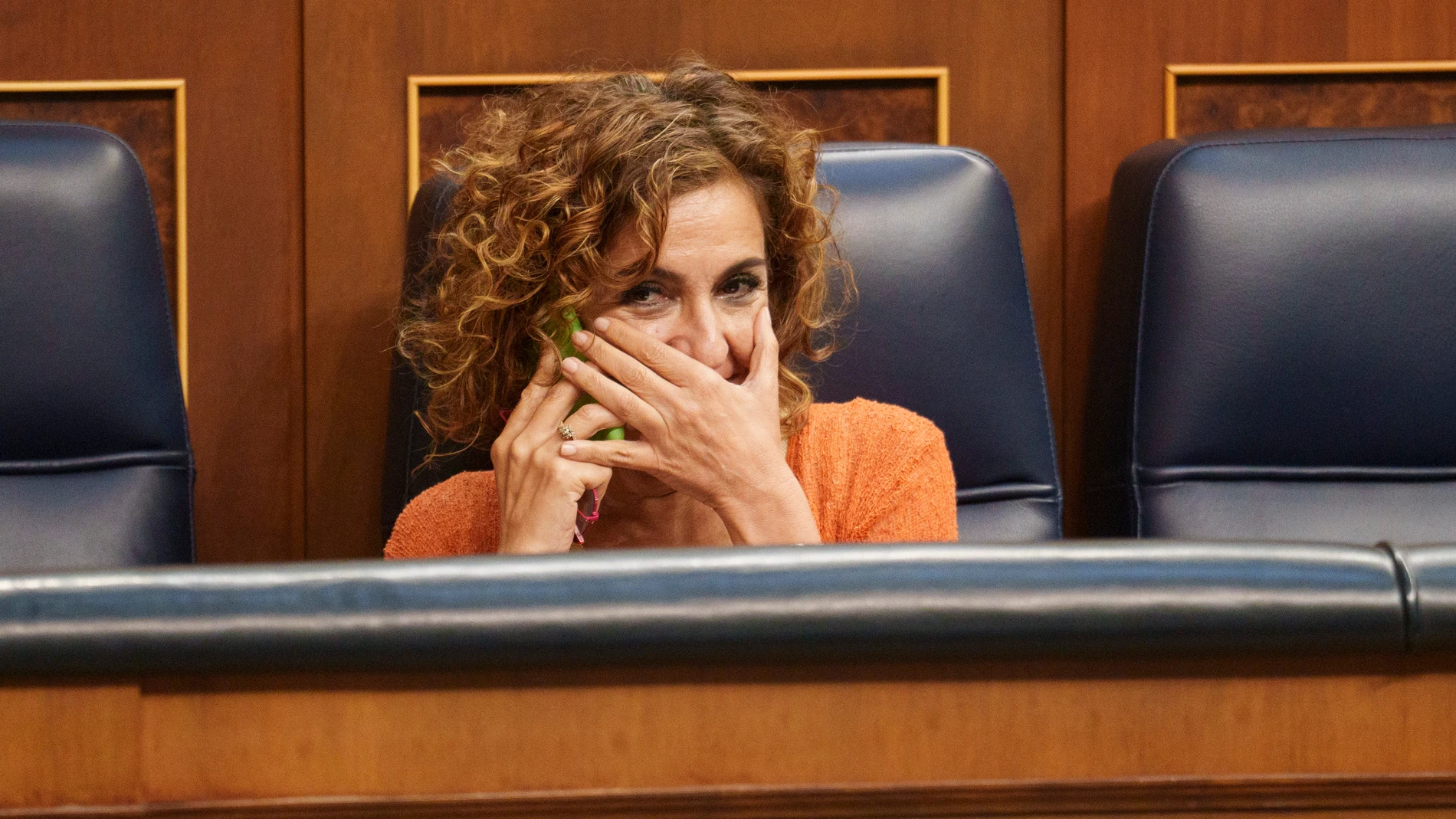 María Jesús Montero en el Congreso de los Diputados