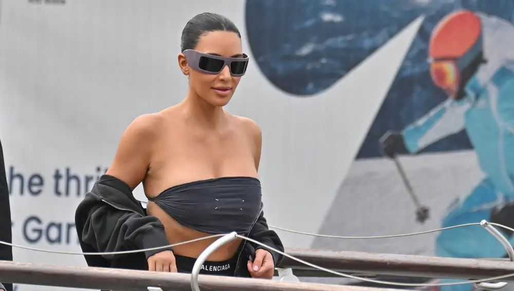 Kim Kardashian en Venecia para la boda de Jeff Bezos y Lauren Sánchez