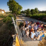 Vecinos afectados por la paralización de los terrenos, antiguas cocheras, que ven como no se puede iniciar las