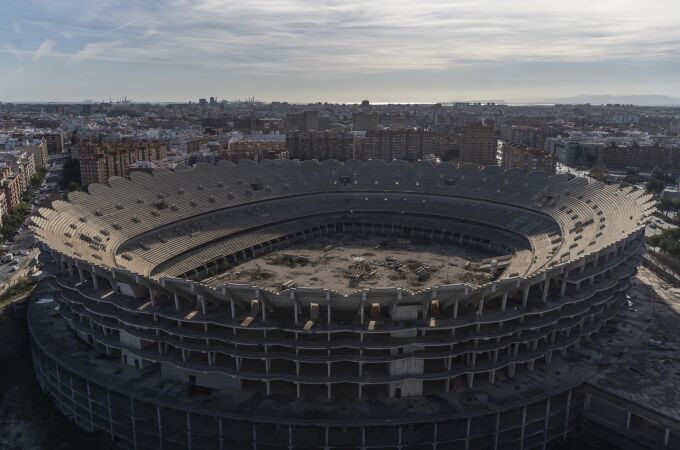 Fútbol.- El Valencia CF cierra la financiación de 322 millones para la finalización del Nou Mestalla