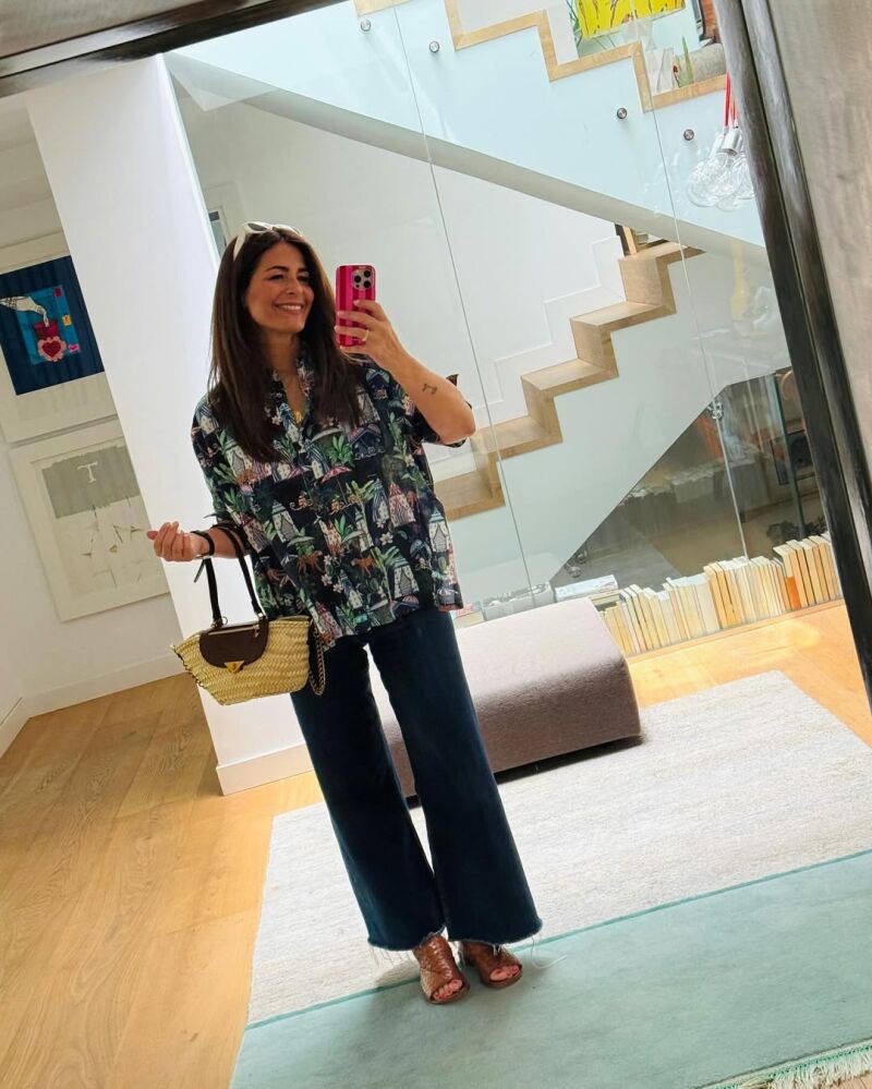 El look de Nuria Roca.