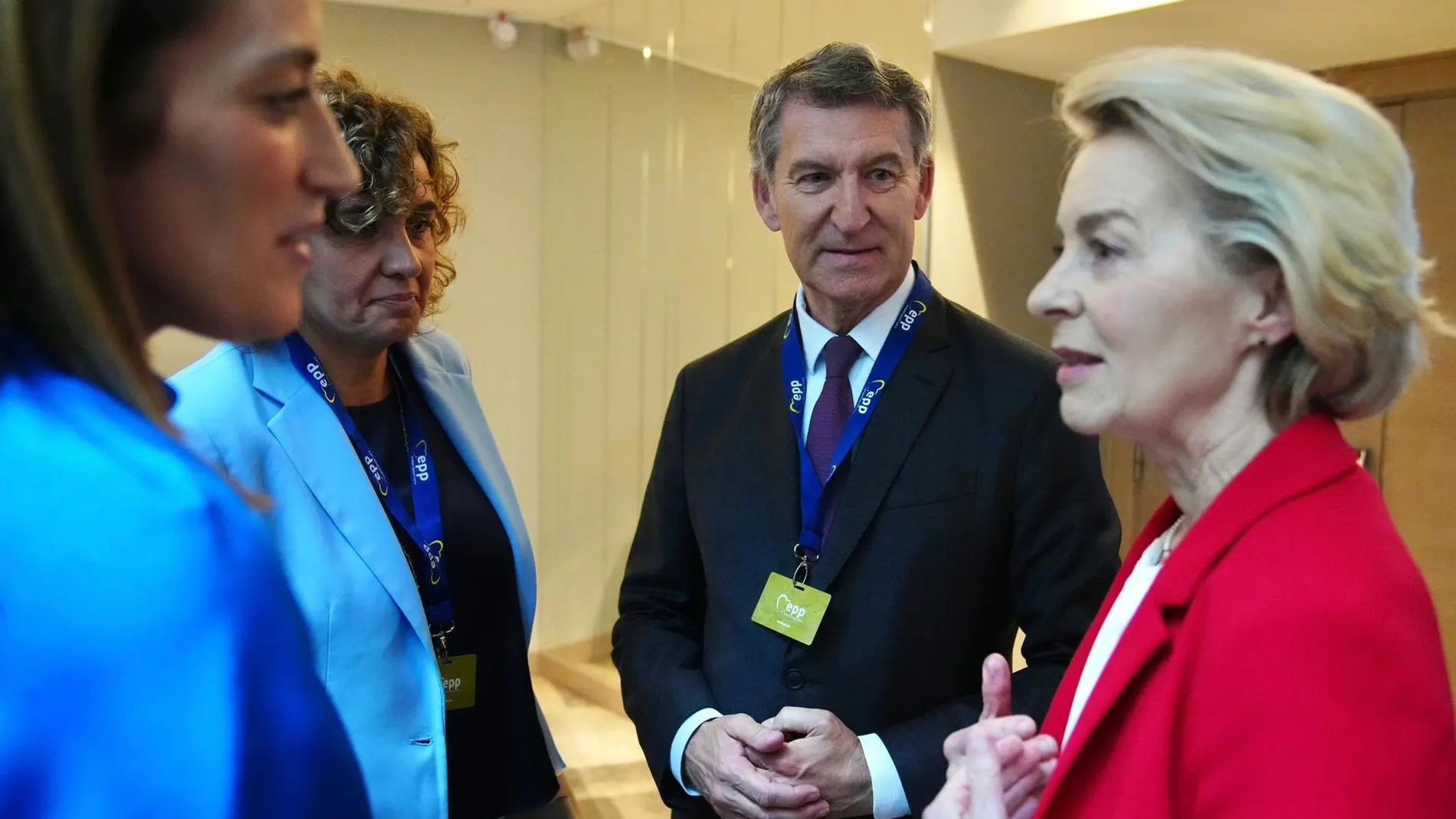 Feijóo dice que la "corrupción" de Sánchez es noticia en la UE: "Mis colegas del PPE me han expresado su preocupación"