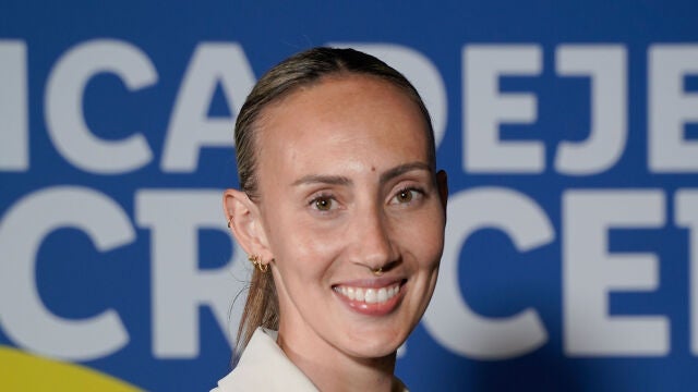 Virginia Torrecilla, en el acto de Lidl