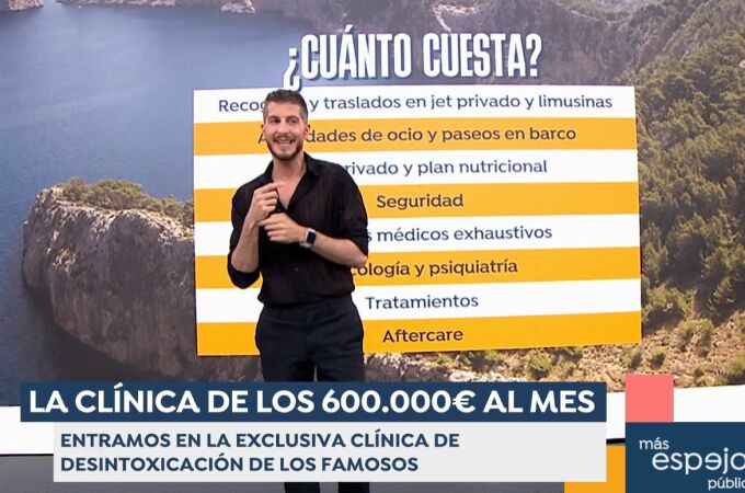 Así es la clínica de desintoxicación de los famosos españoles que cuesta 600.000 € al mes