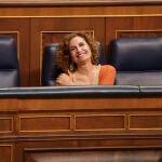 María Jesús Montero en el Congreso de los Diputados
