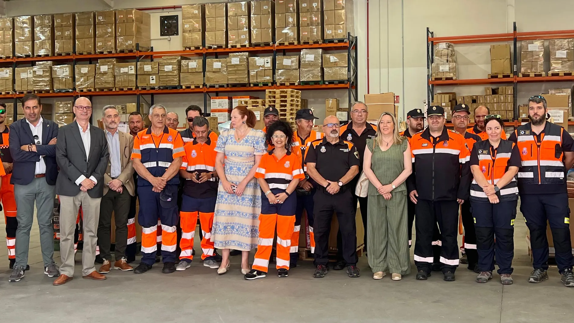 La Junta suministra material a nueve agrupaciones y cuatro asociaciones de voluntarios de Protección Civil de Segovia por importe de 43.000 euros