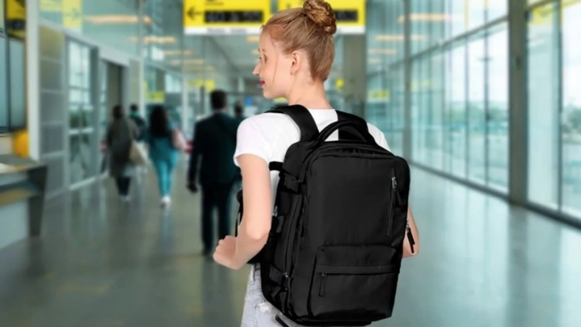 Lossga Mochila Viaje Cabina Avion