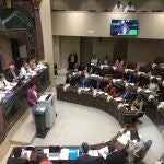 Podemos-IU-AV cree que el discurso de López Miras está "lleno de mentiras" y le afea su "distancia" con "la realidad"