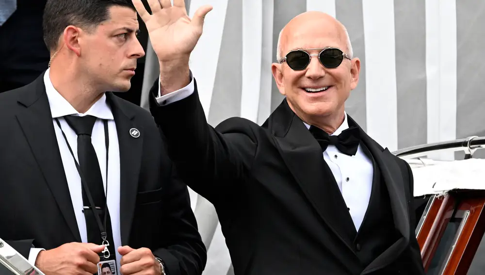 Boda de Jeff Bezos y Lauren Sanchez en Venecia
