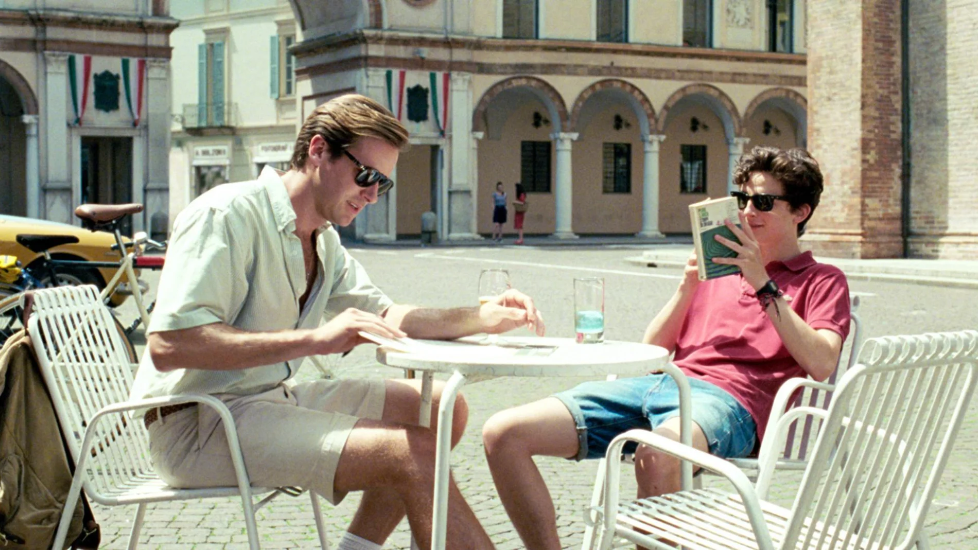 Junto a Timothée Chalamet, el actor Armie Hammer coprotagoniza