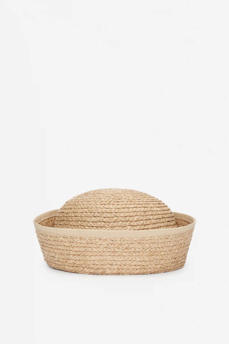 Sombrero de paja.