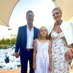 David Shamoon con su familia, devotos de Marbella