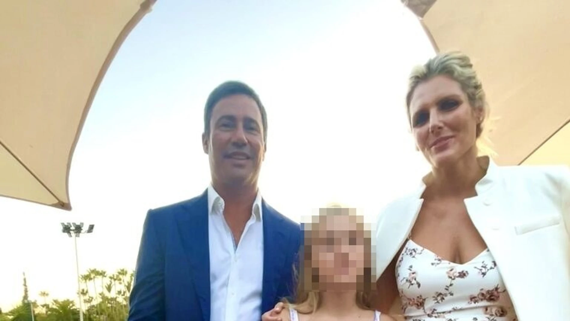David Shamoon con su familia, devotos de Marbella