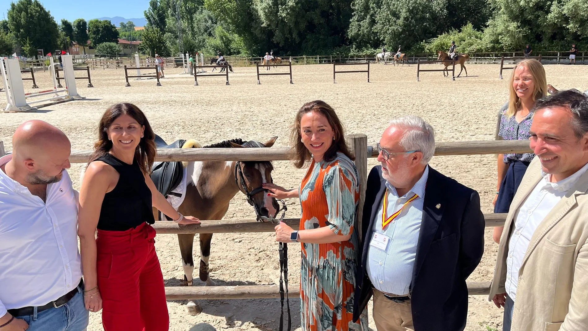 González Corral visita el Centro Ecuestre de Segovia