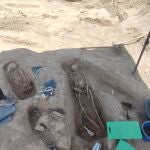 Hallan una necrópolis musulmana en Chelva con cerca de cien fosas