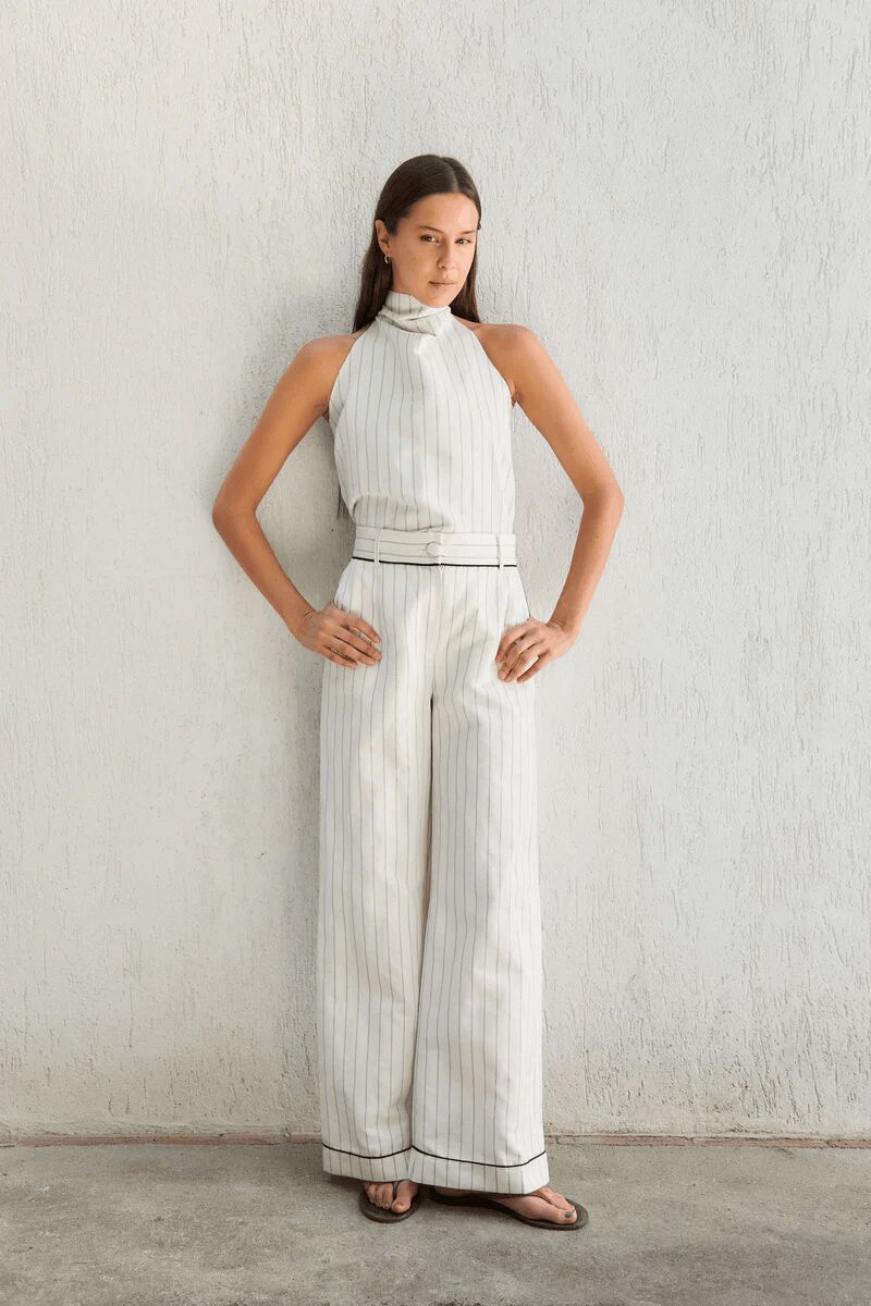 Pantalón laurel rayas.