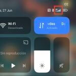 Así luce el icono protagonista en el centro de control de un dispositivo Android