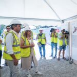 Mazón y Catalá han visitado la zona donde se alzará el futuro hospital