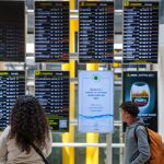 MADRID.-Barajas tiene previstos 4.646 vuelos este fin de semana, primera operación salida del verano
