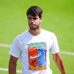MURCIA.-AMP.- Carlos Alcaraz iniciará la defensa de Wimbledon ante el italiano Fabio Fognini