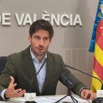El portavoz del equipo de Gobierno municipal, Juan Carlos Caballero