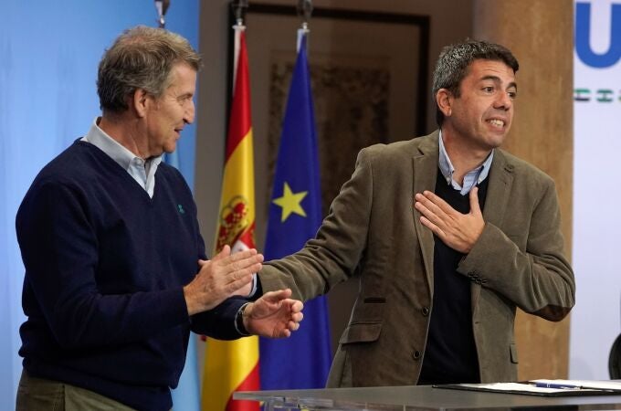 El PP valenciano se reivindica tras el aval de Feijóo a Mazón
