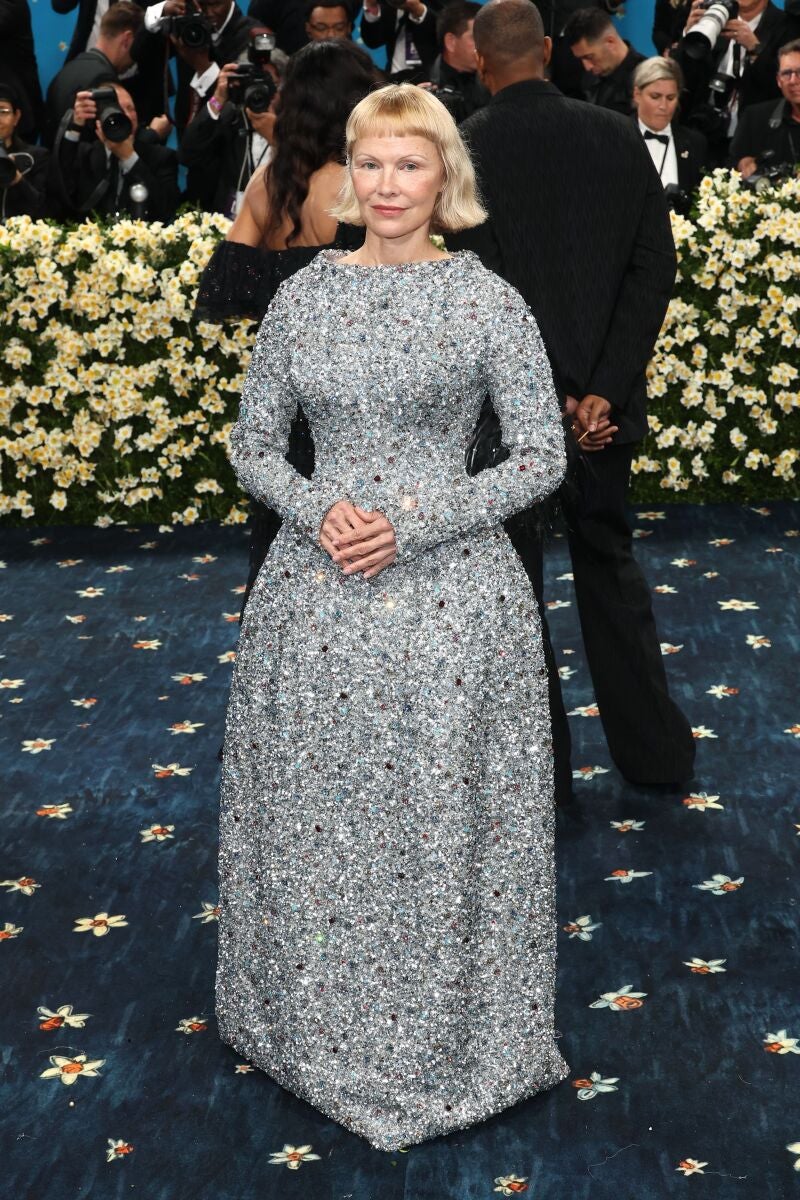 Pamela Anderson en la MET Gala 2025.