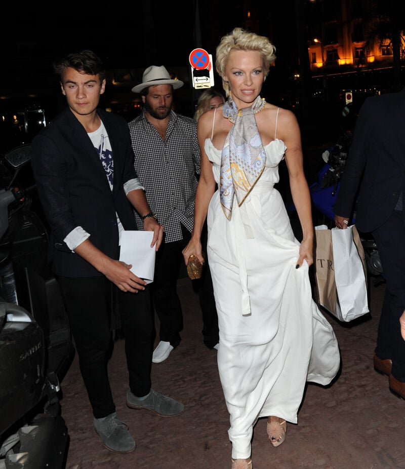 Pamela Anderson en Cannes.