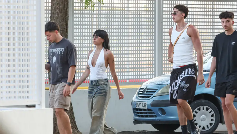 Aitana y Plex juntos en Ibiza.