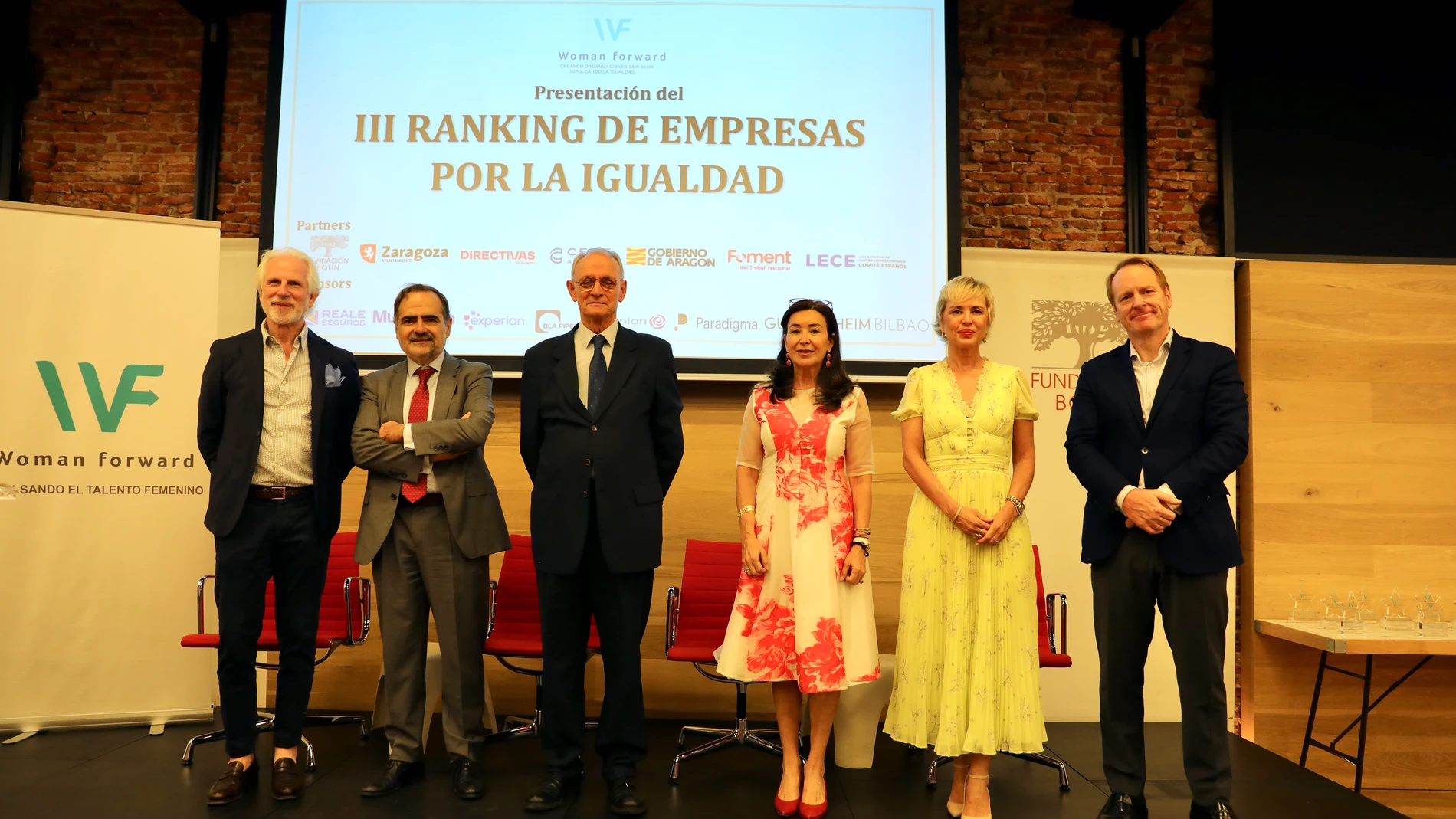 Giuseppe Tringali, Javier Zapata, Antón Costas, Mirian Izquierdo, Carme Artigas y Javier García Cañete