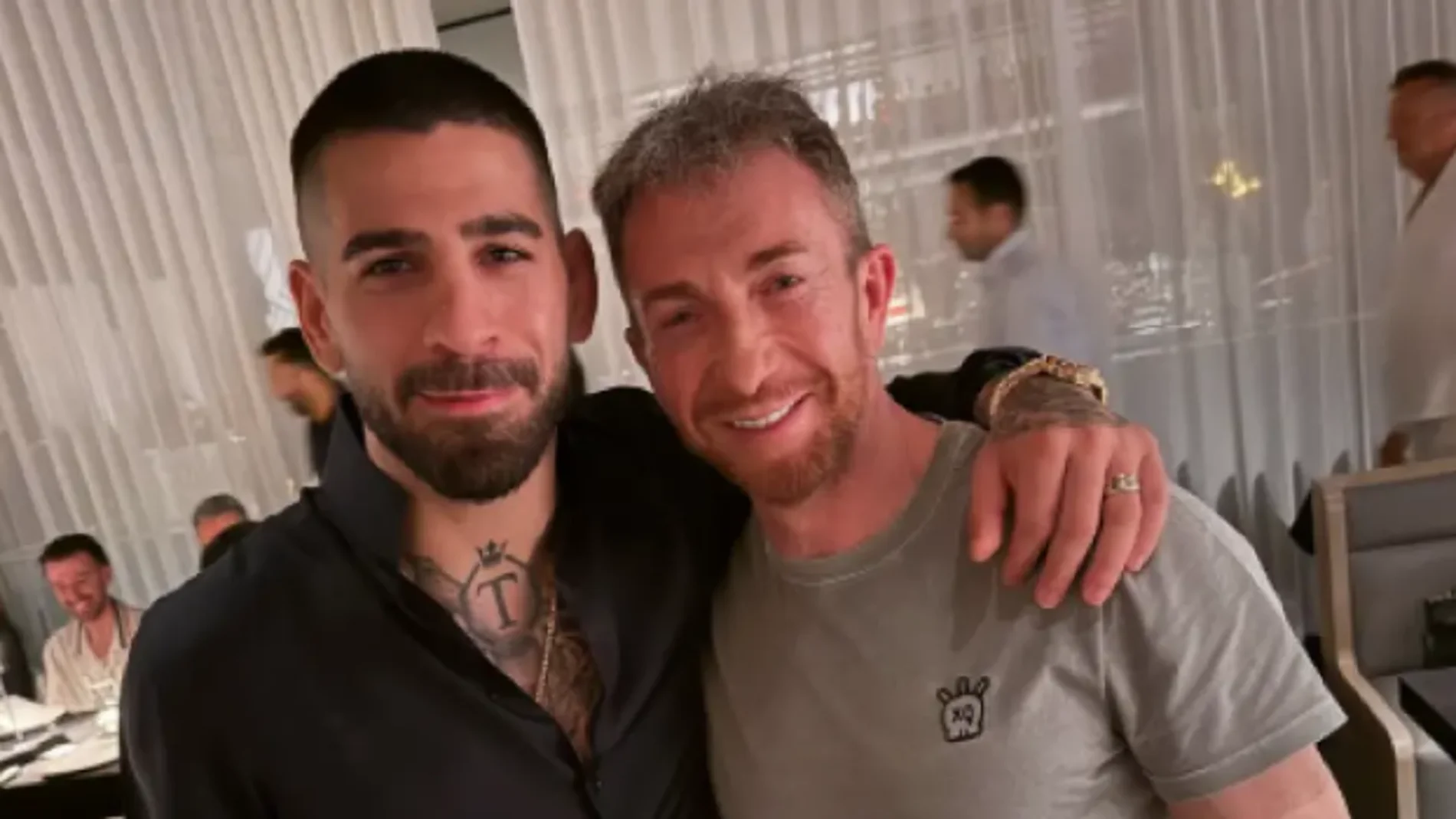 Pablo Motos, talismán en la nueva victoria de IliaTopuria en la UFC