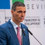 Pedro Sánchez, en la IV Conferencia Internacional sobre Financiación para el Desarrollo en Sevilla