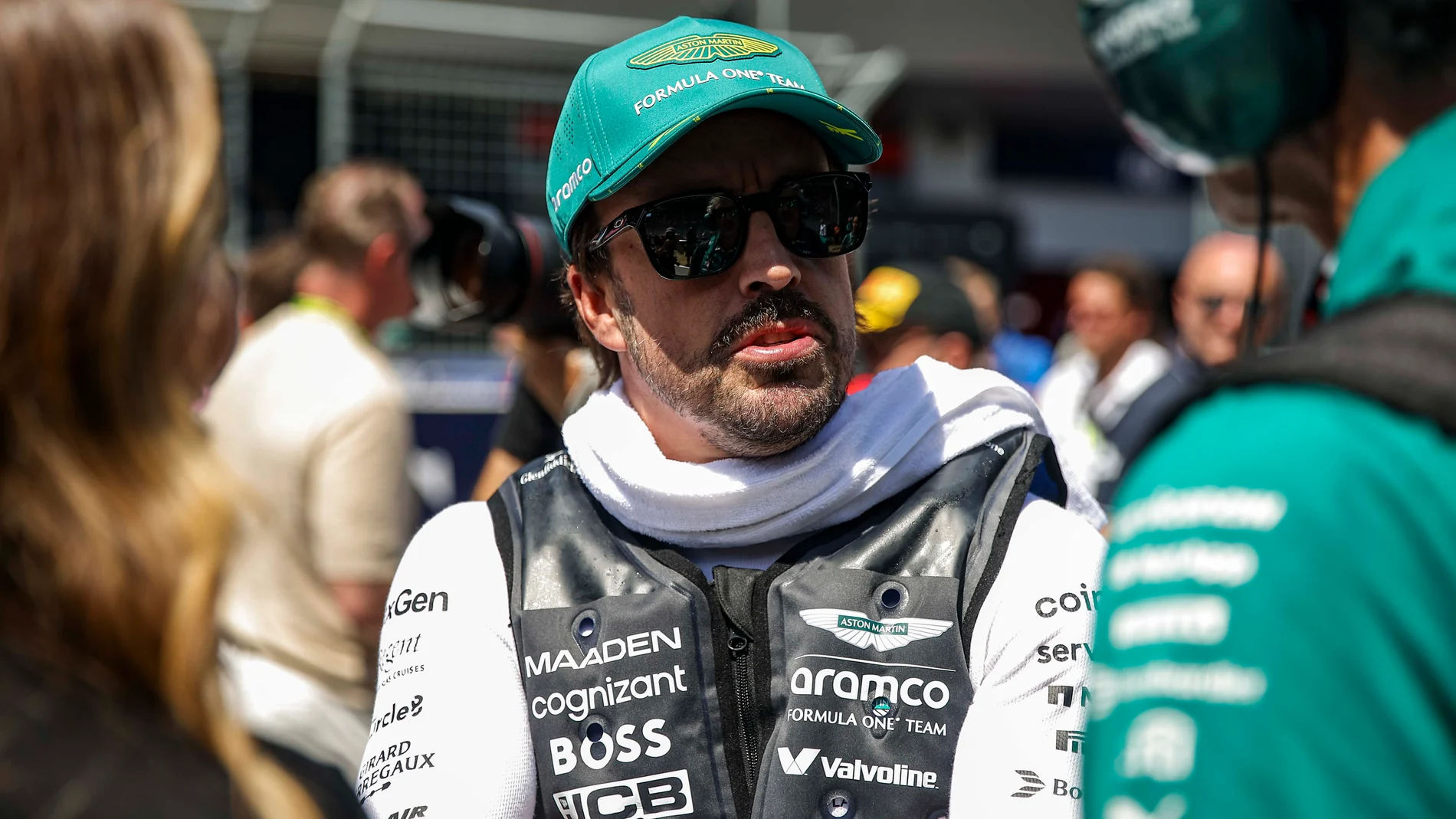 ALONSO Fernando (spa), Aston Martin F1 Team AMR25, portrait during the Formula 1 MSC Cruises Austrian Grand Prix 2025, 11th round of the 2025 FIA Formula One World Championship from June 27 to 29, 2025 on the Red Bull Ring, in Spielberg, Austria - Photo Xavier Bonilla / DPPI AFP7 29/06/2025 ONLY FOR USE IN SPAIN