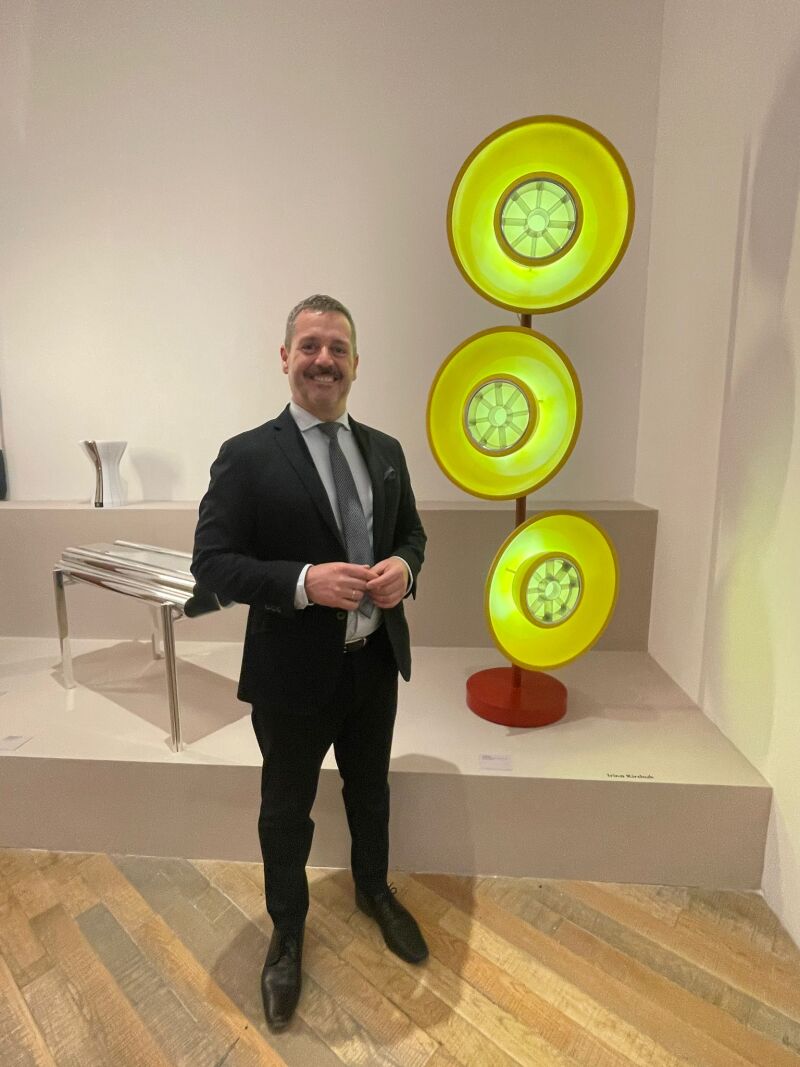 De Paco Serrano estuvo esta semana pasada de visita institucional en Buenos Aires