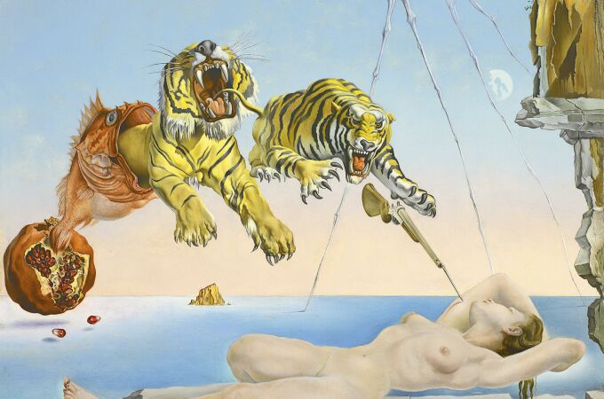 La pintura de Dalí se expone junto obras de Jan Brueghel el Viejo, Rashid Johnson o Asunción Molino Gordos 