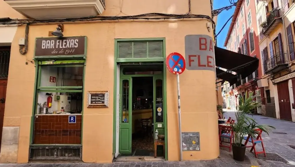 Bar Flexas, en el centro de Palma