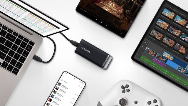 El SSD Samsung T5 EVO es compatible con una amplia variedad de dispositivos