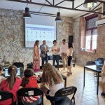 El viceconsejero de Transformación Digital, Luis Enrique Ortega, inaugura las olimpiadas en Piedralaves