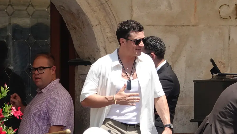 Orlando Bloom en Venecia