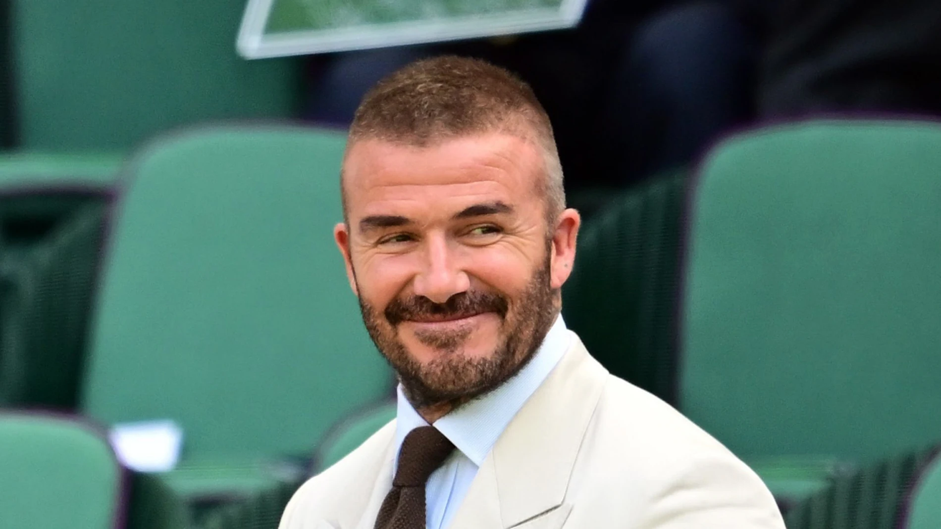 David Beckham en Wimbledon