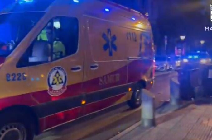 MADRID.-VÍDEO: Sucesos.- Herido grave un hombre tras ser agredido con un arma blanca en Embajadores