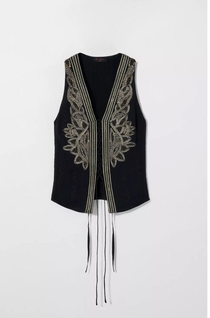 Chaleco boho.