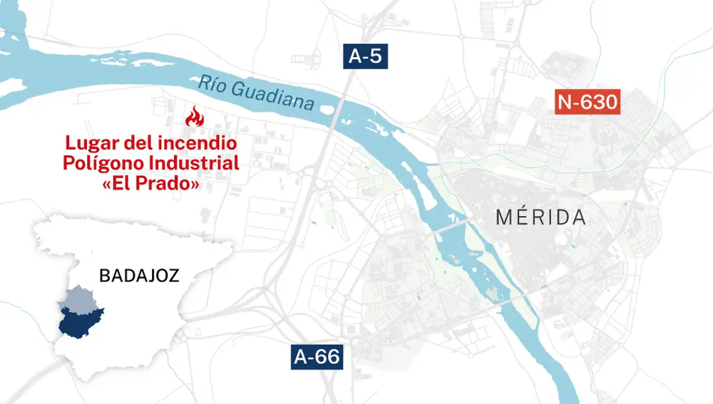 Incendio en Mérida