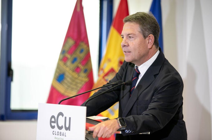 Inauguración de las instalaciones de la empresa ´eCu Global Recycling´.